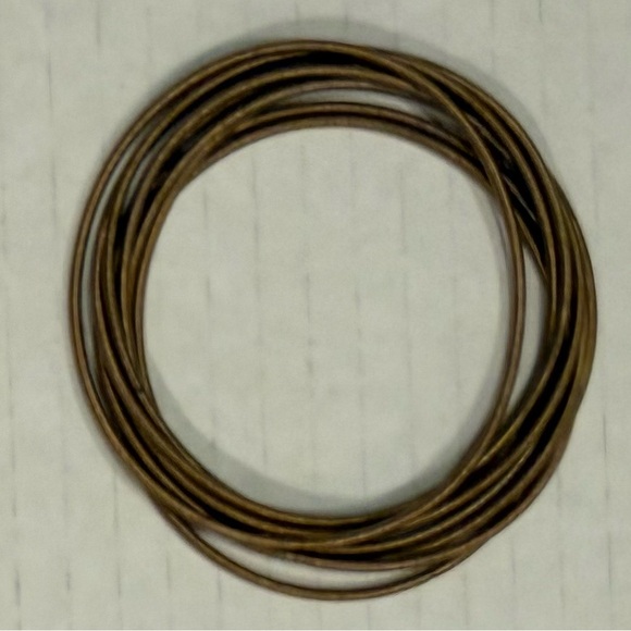 Emerson & Olive Mixed Metal Dia Bracelets Coil Wrap Bangles Lot of 35 - Picture 6 of 7